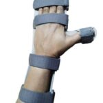 Linefaily Cock Up Splint Right Grey – Wrist & Hand Support for Recovery