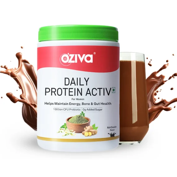 Oziva Protein & Herbs for Women Chocolate 1